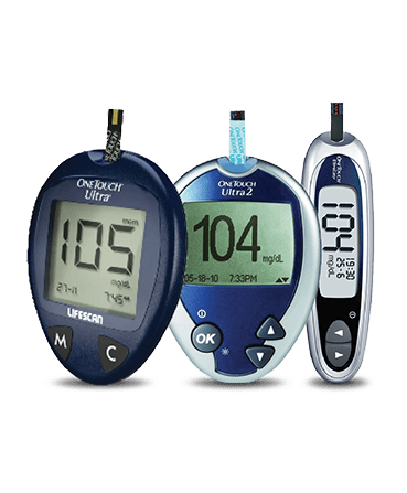 ONETOUCH Ultra, Ultra 2, UltraEasy Meter